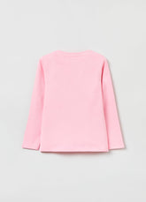 Ovs Girls Heart Therapy Print Long Sleeve T-Shirt